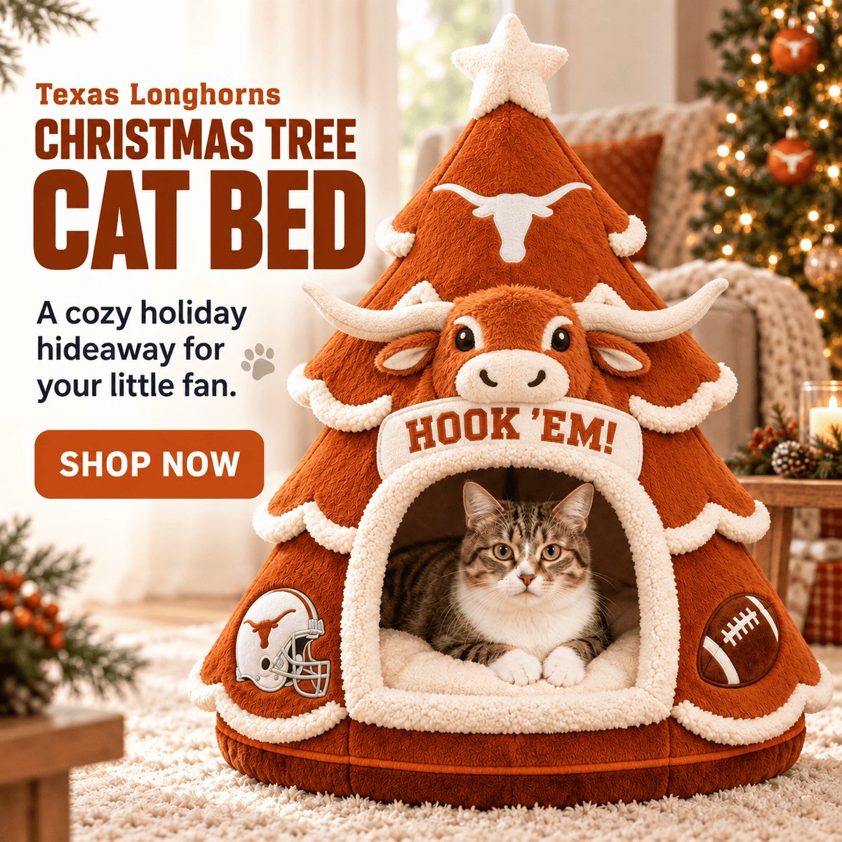 TLH Premium Christmas Tree Pet Bed NHVH