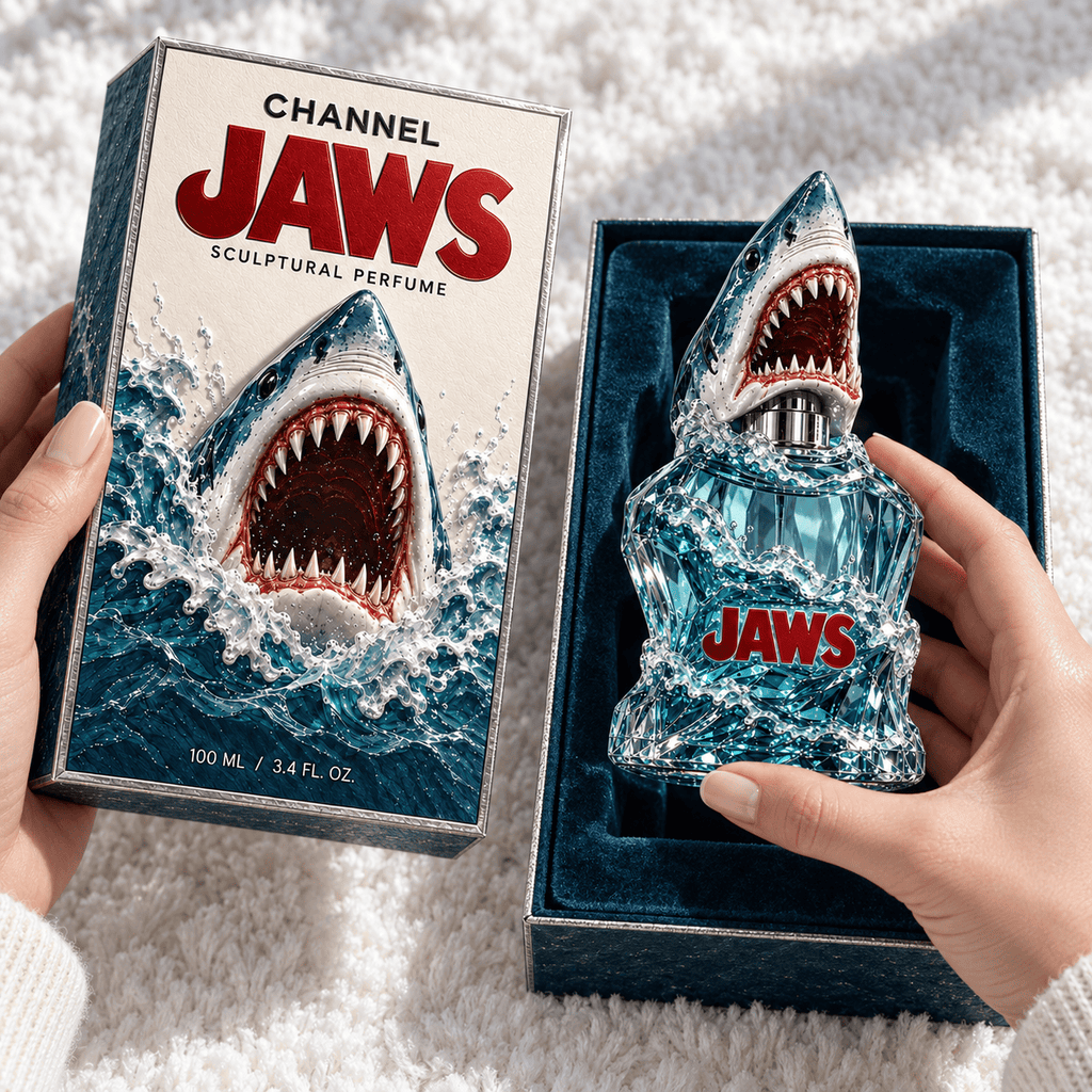 JAWS Sculptural Perfume Collection NTVA
