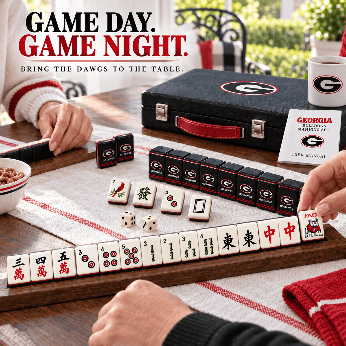 Premium GGBD Mahjong Tiles Set TNSM