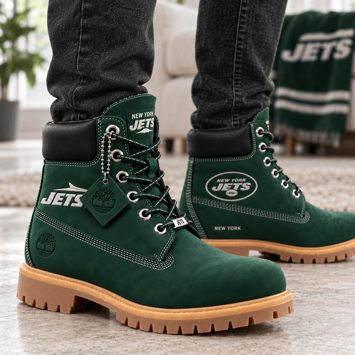PREMIUM NYJ HERITAGE BOOTS PTKL