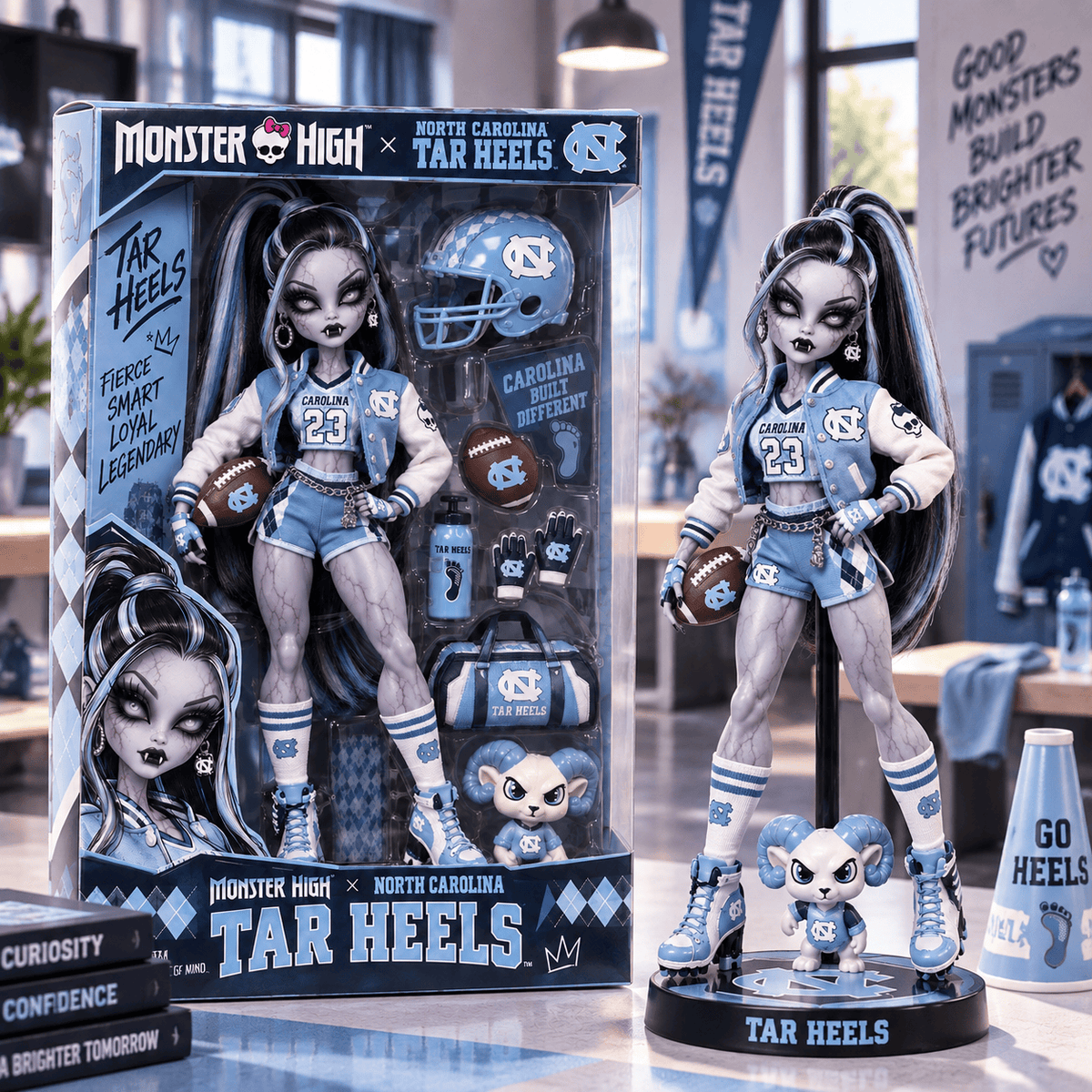 UNC Premium Varsity Collector Figure NTTB