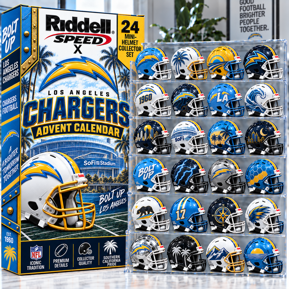 Premium LAC Mini Helmet Advent Calendar NTNA