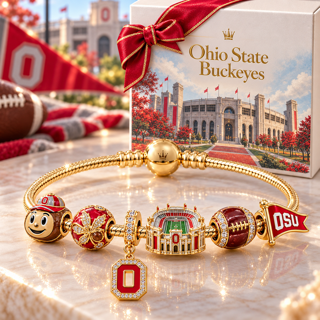 OSB Gold Charm Bracelet Set NHVH