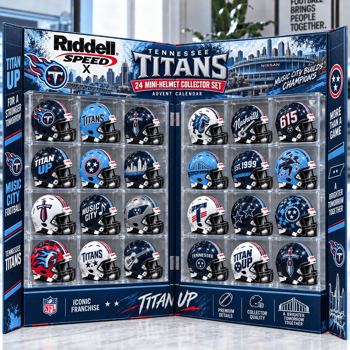 Premium TNST Mini Helmet Advent Calendar NTNA