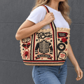 MCR Straw-Style Embellished Tote Bag DNBN