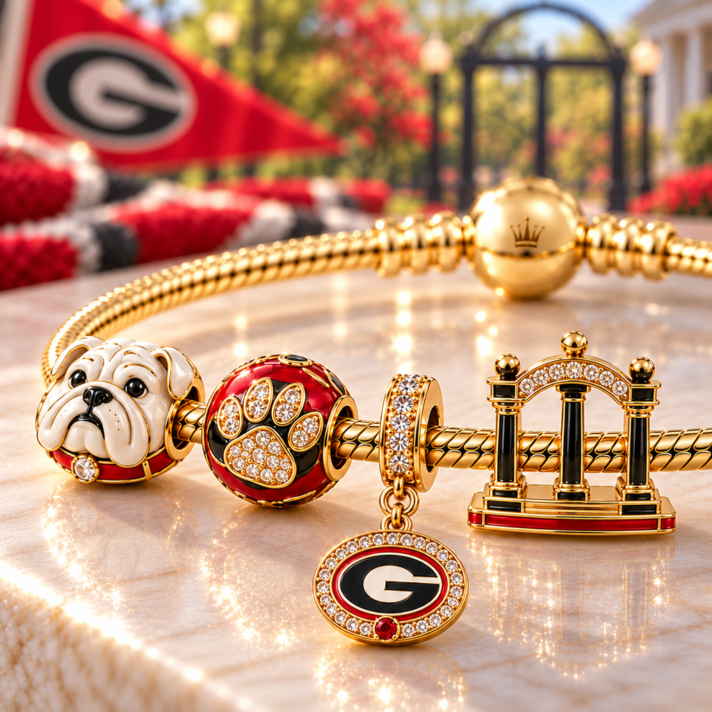 GGBD Gold Charm Bracelet Set NHVH