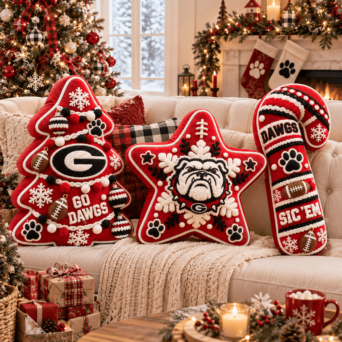 GGBD Christmas Tree Base Pillow Set HTTT