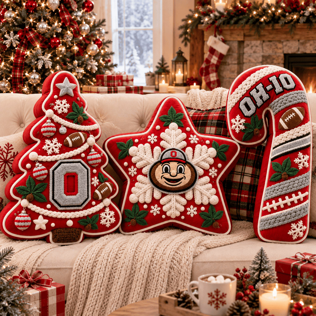 OSB Christmas Tree Base Pillow Set HTTT