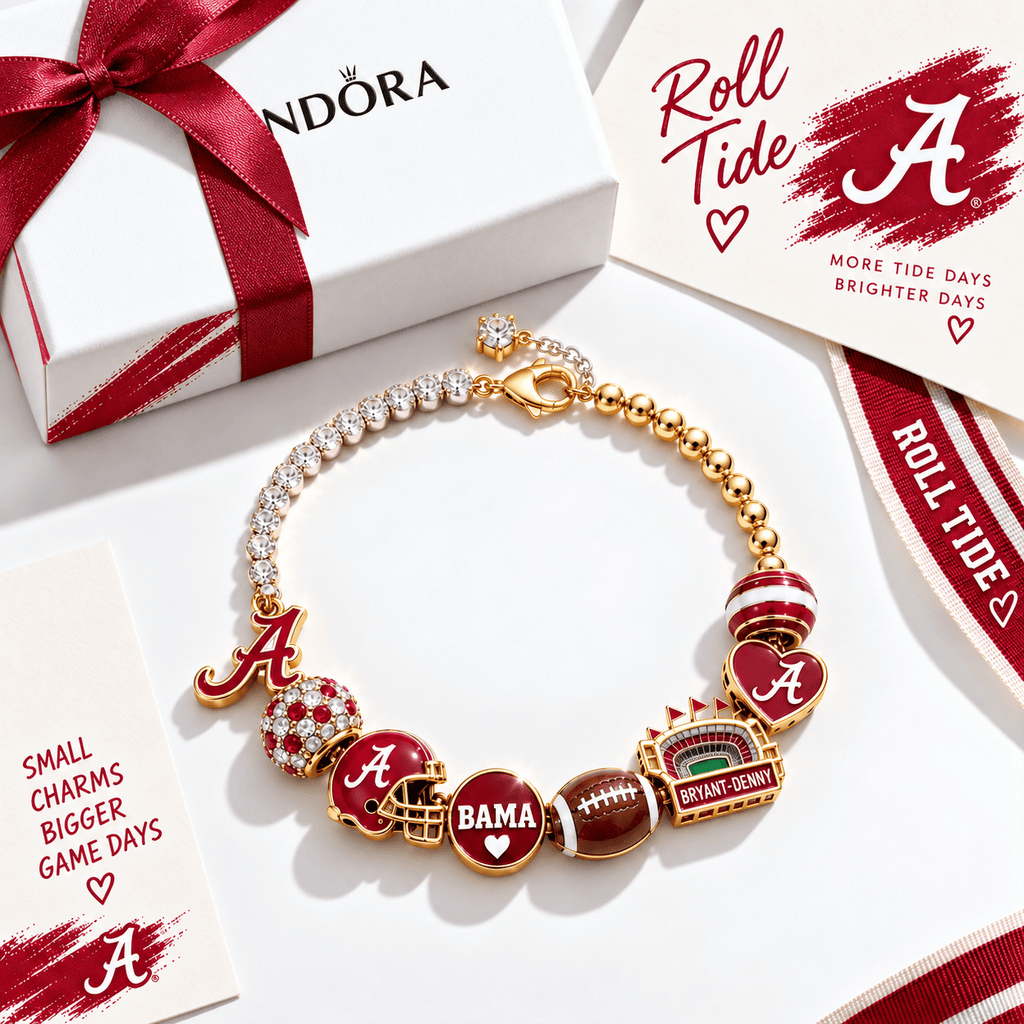 ACT Gold Charm Bracelet Set BMD