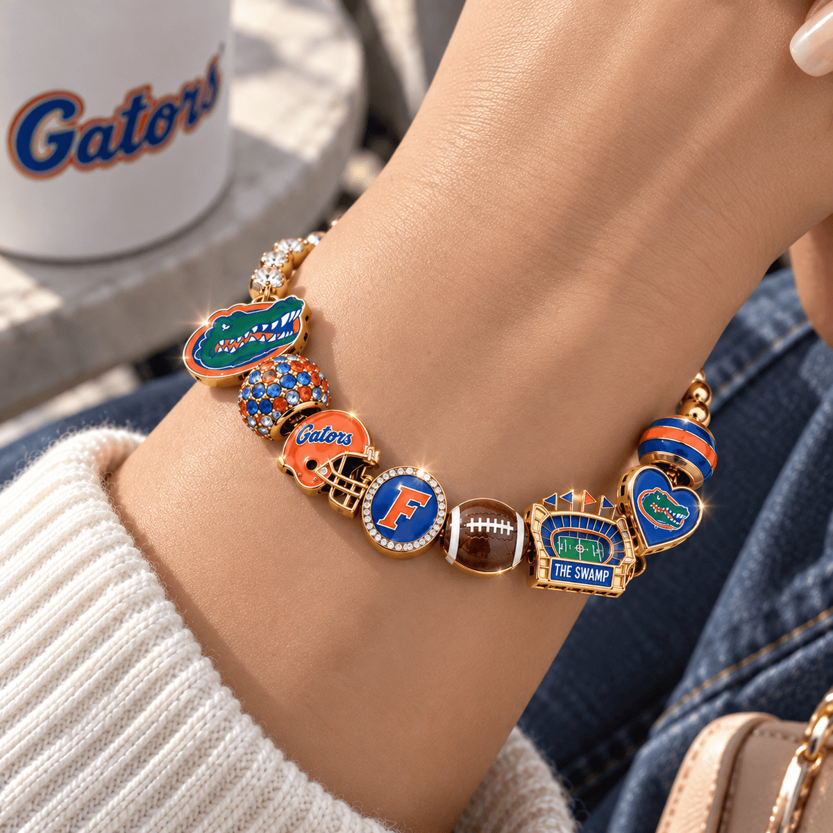 FGT Gold Charm Bracelet Set BMD