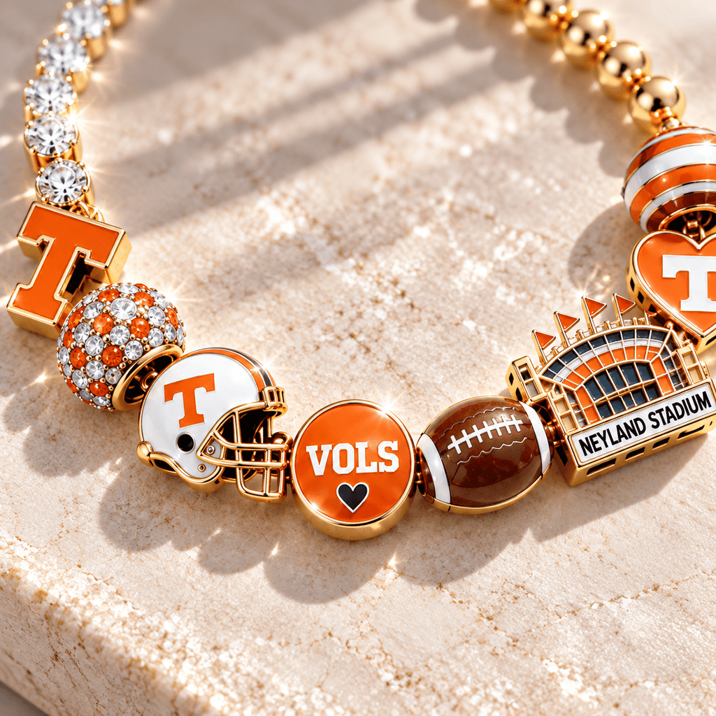 TVF Gold Charm Bracelet Set BMD