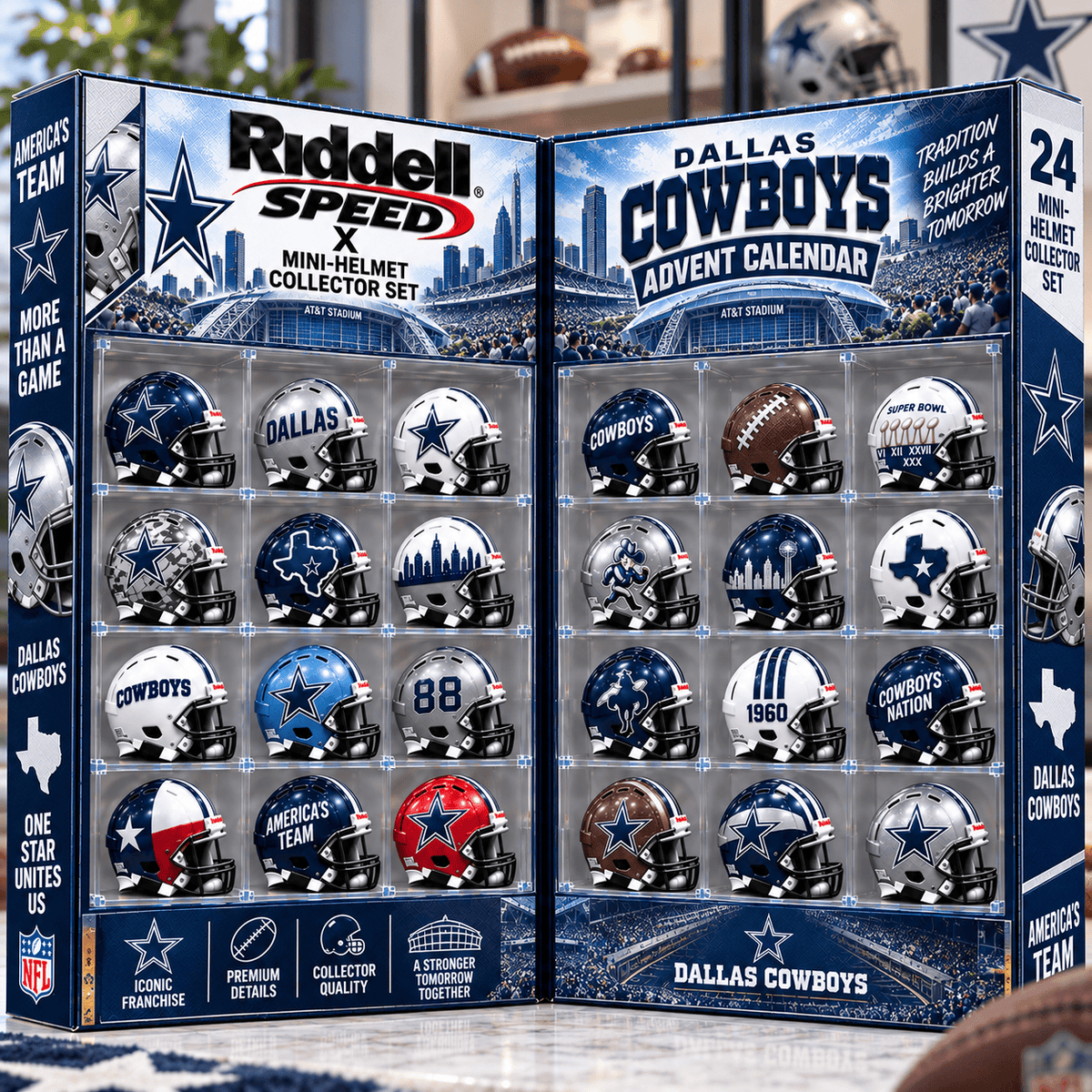Premium DLCB Mini Helmet Advent Calendar PDL