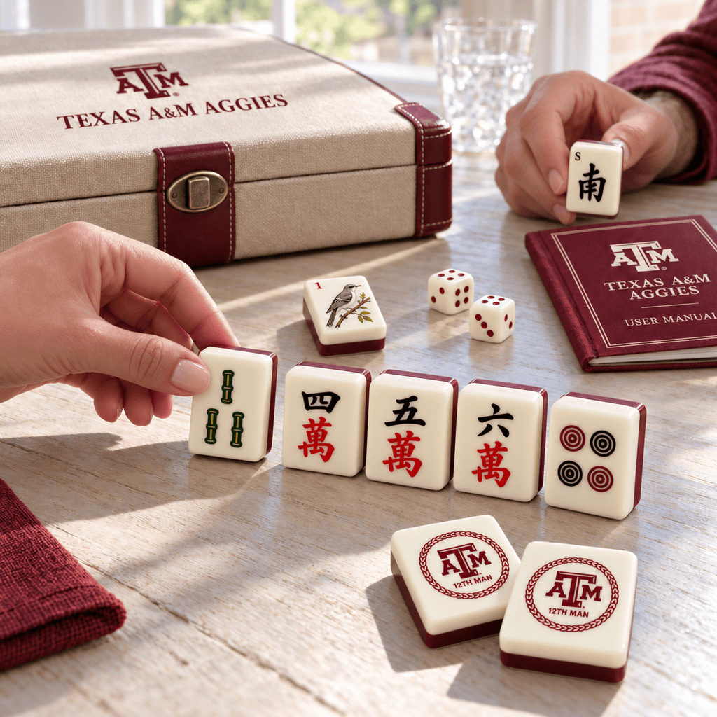 Premium TAMA Mahjong Tiles Set TNSM