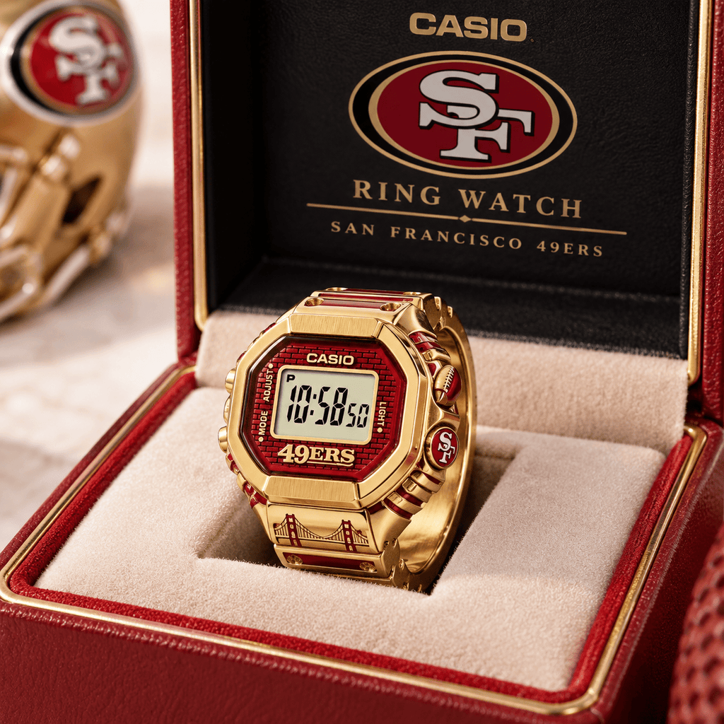 SF49 Premium Gold Ring Watch LNTH
