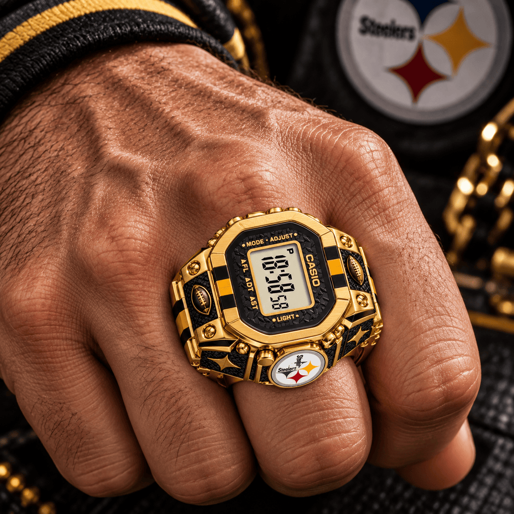 PBS Premium Gold Ring Watch LNTH