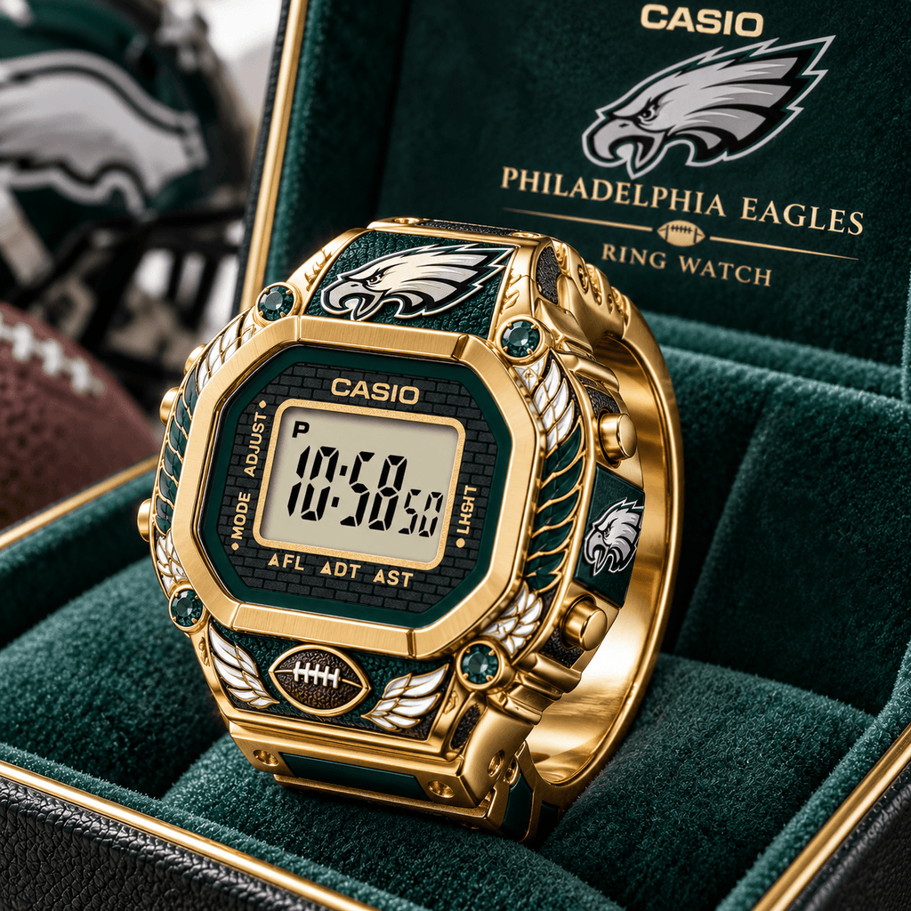 PLDE Premium Gold Ring Watch LNTH