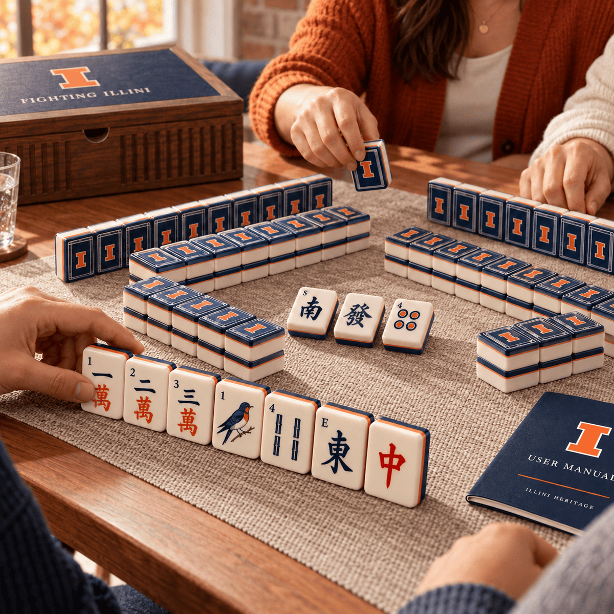 Premium IFI Mahjong Tiles Set TNSM