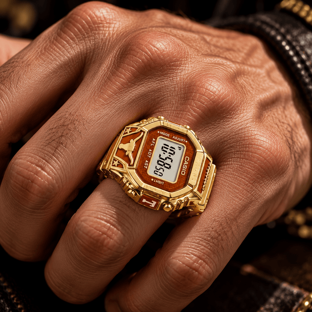 TLS Premium Gold Ring Watch LNTH