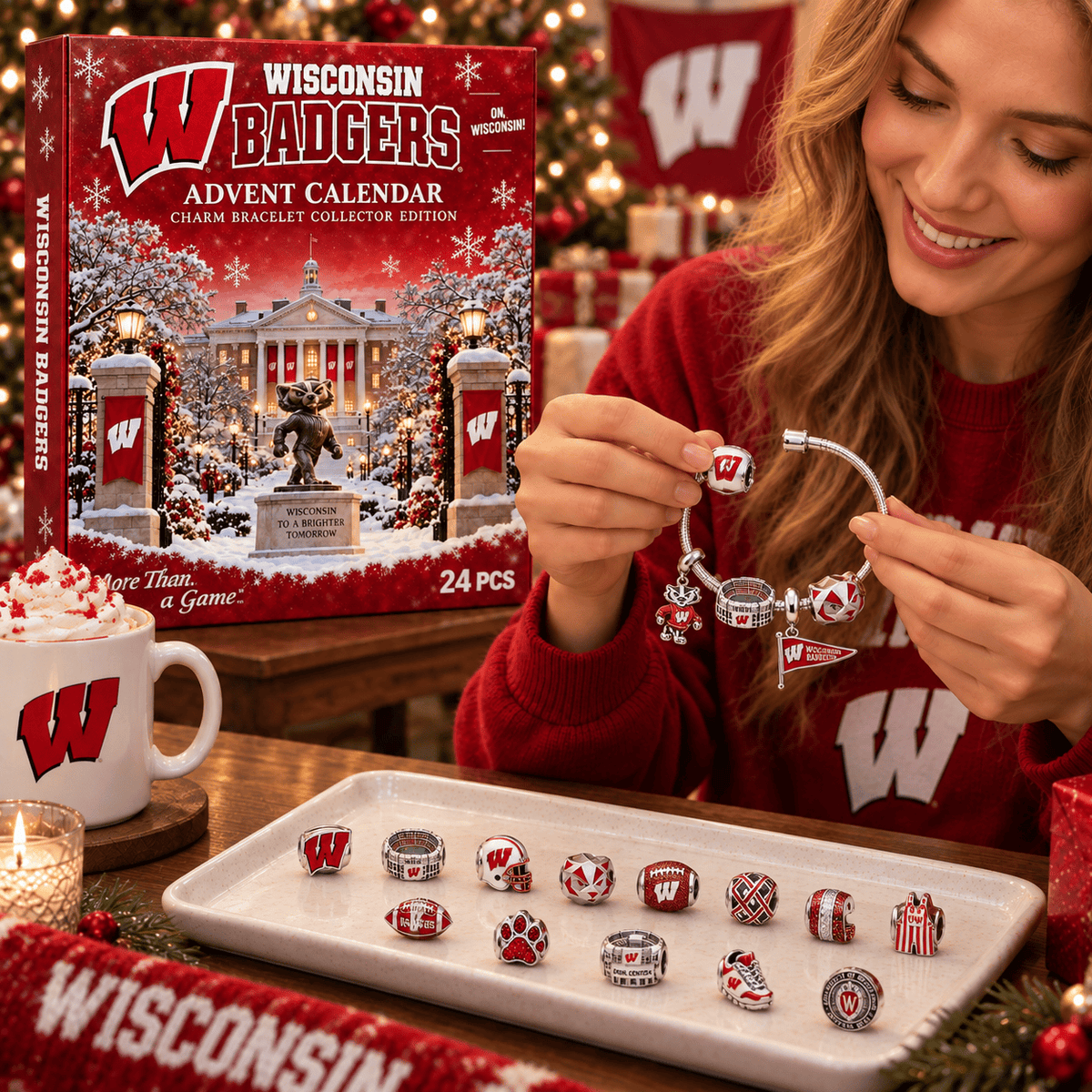 Premium WBG Advent Calendar Charm Bracelet Set TTMH