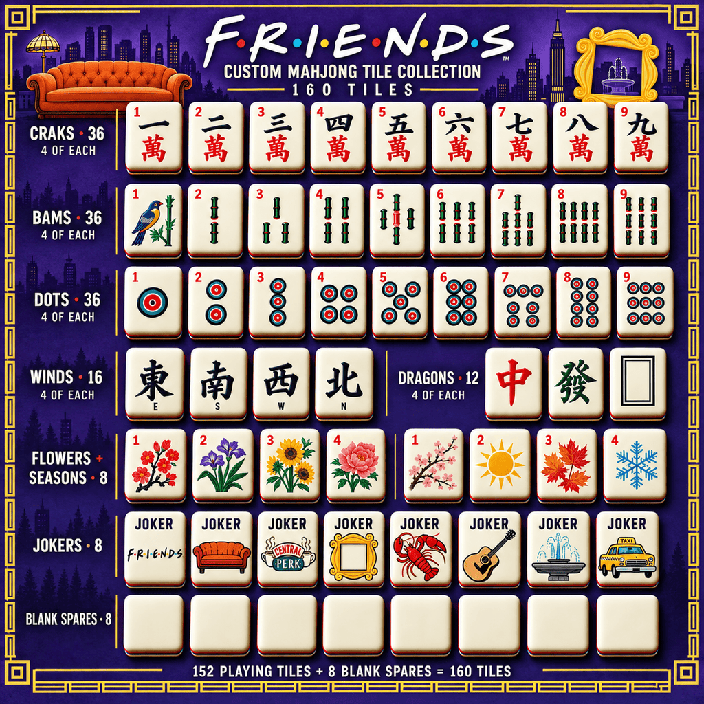FRS Premium Mahjong Set – Game Night Edition PNPA