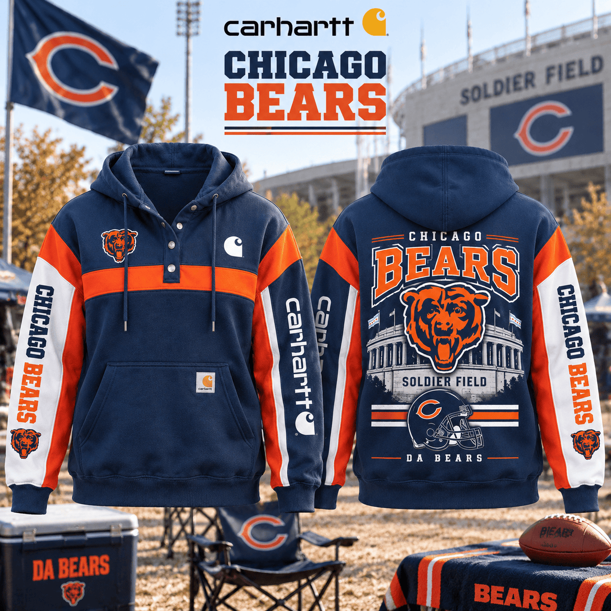PREMIUM CCB HOODIE COLOR BLOCK TTNL