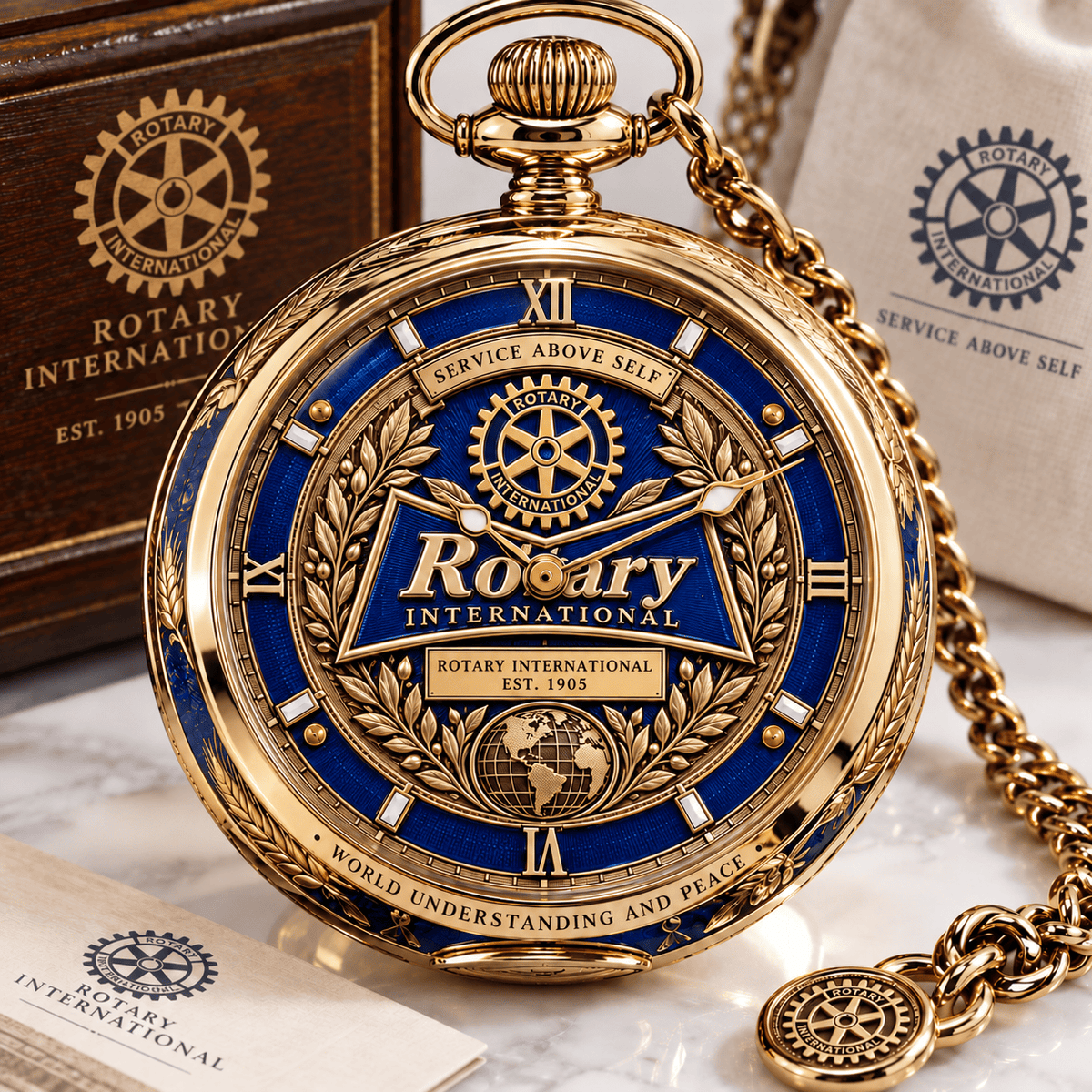 ROTI PREMIUM VINTAGE POCKET WATCH NPL