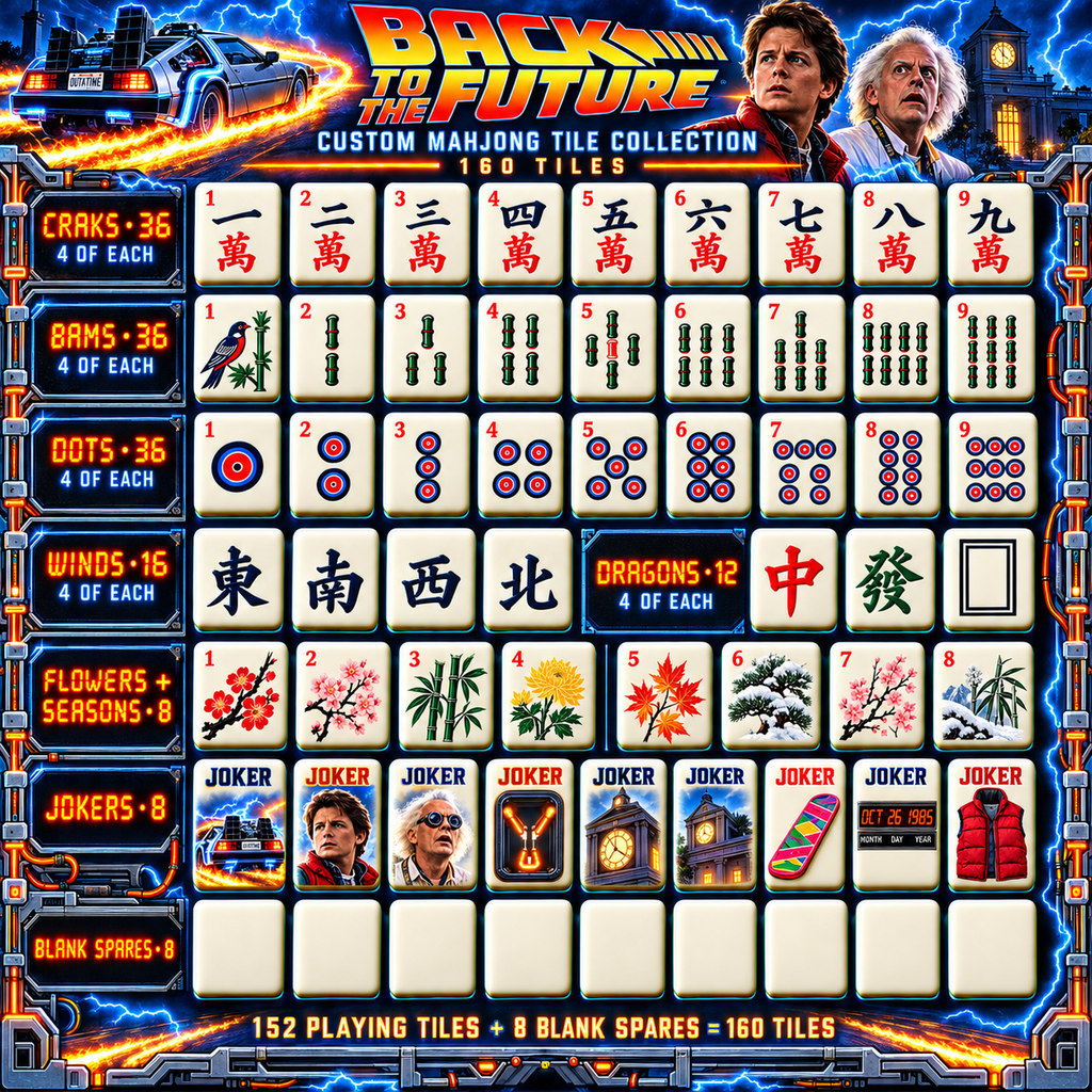 BTF Premium Mahjong Set – Game Night Edition PNPA