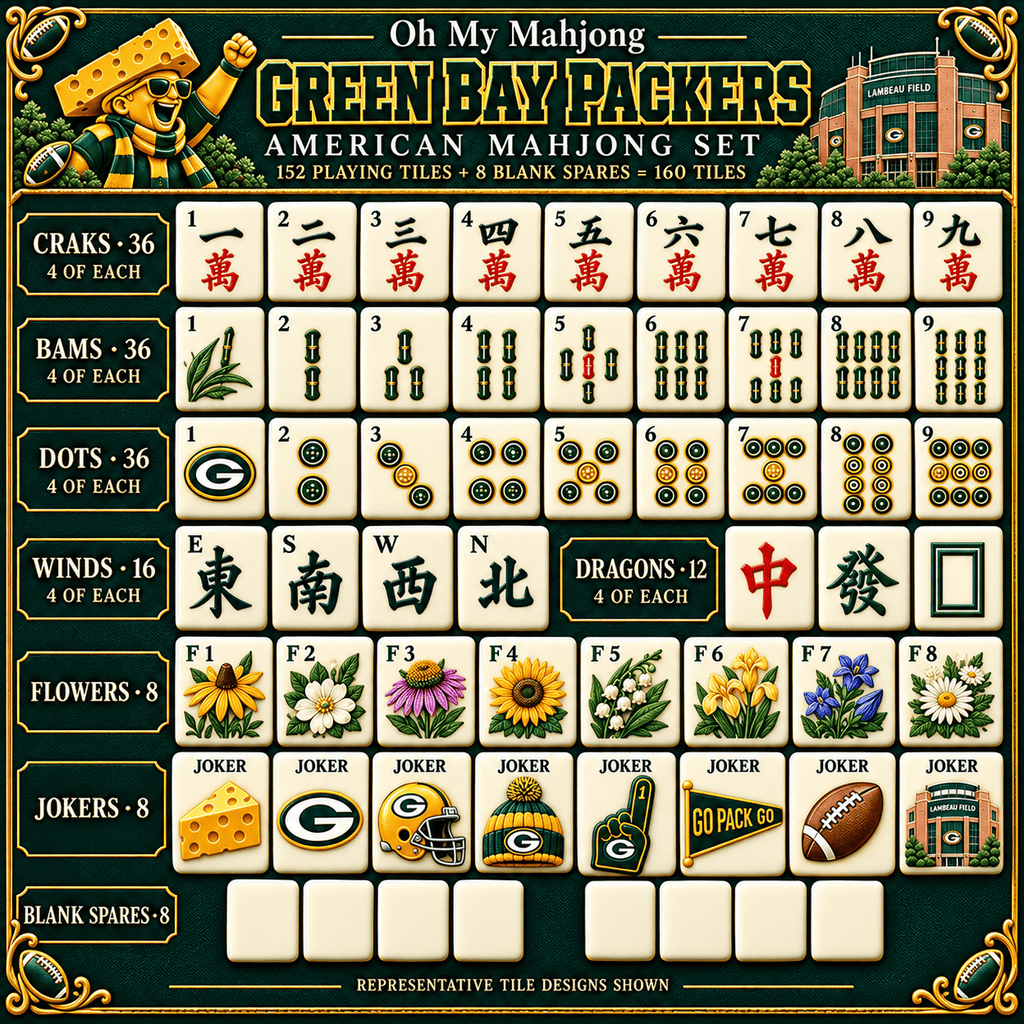 GBP Premium Mahjong Set – Game Night Edition NHVH
