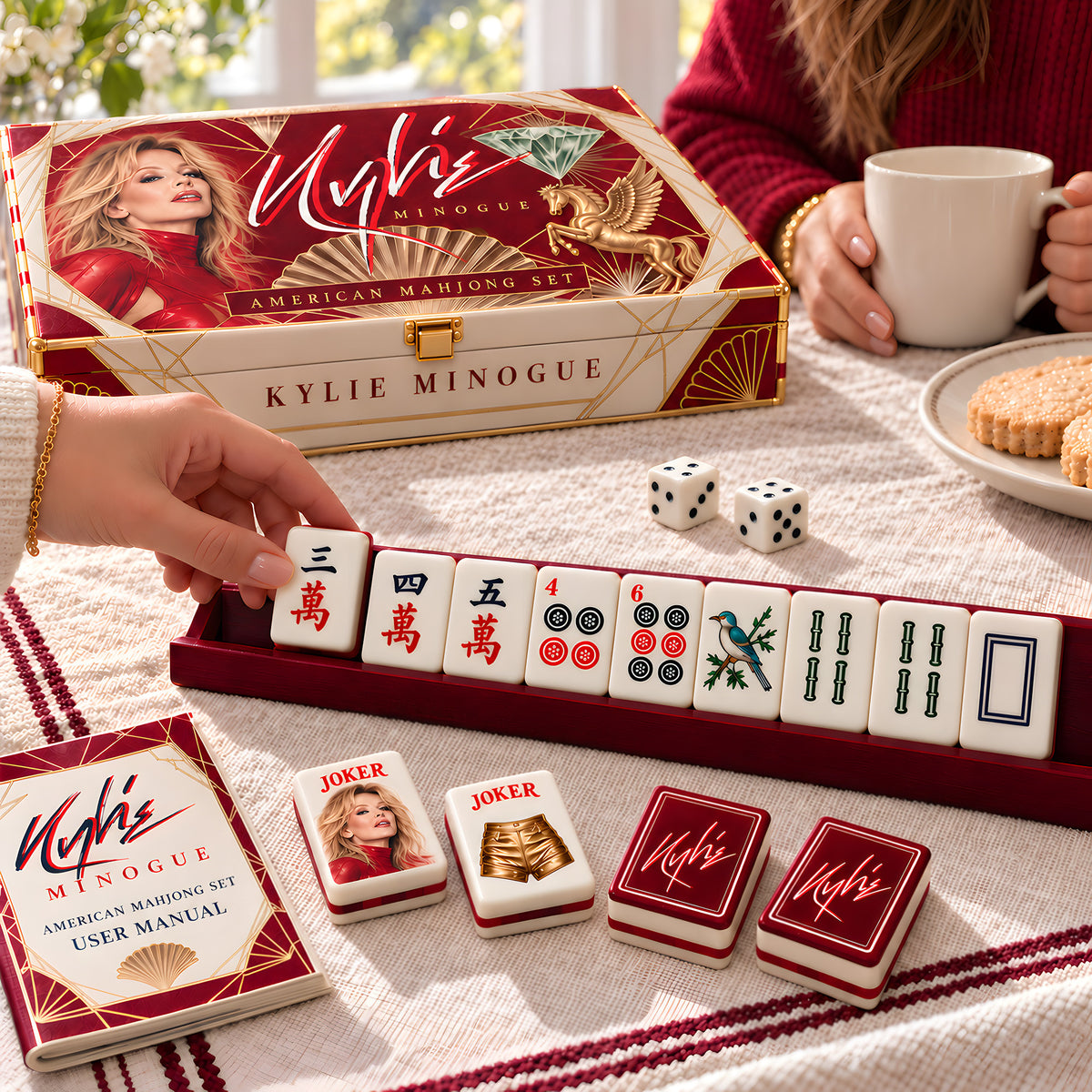 Premium KLMG Mahjong Tiles Set TTMH