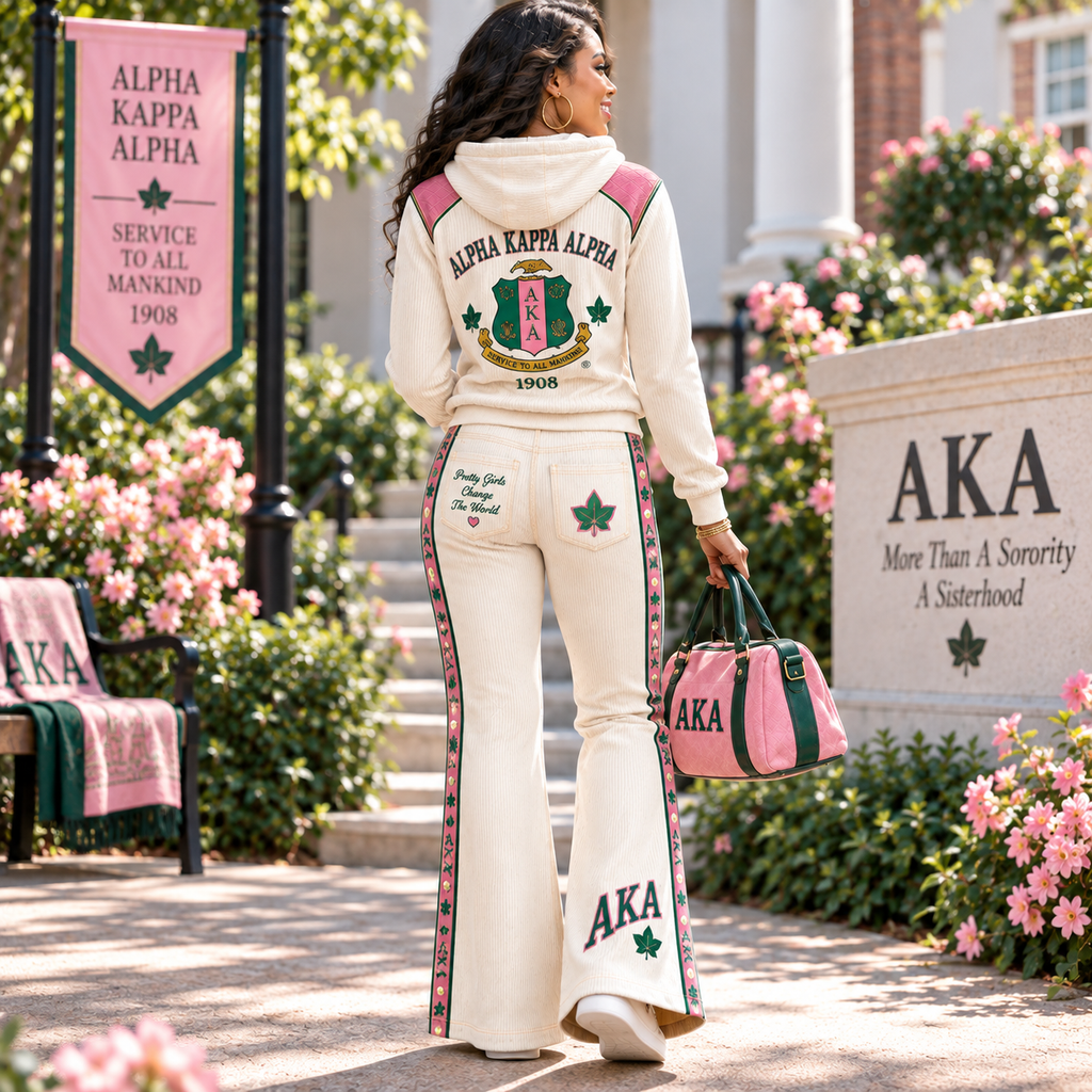 AKA Premium Heritage Half-Zip Flare Set NTNA