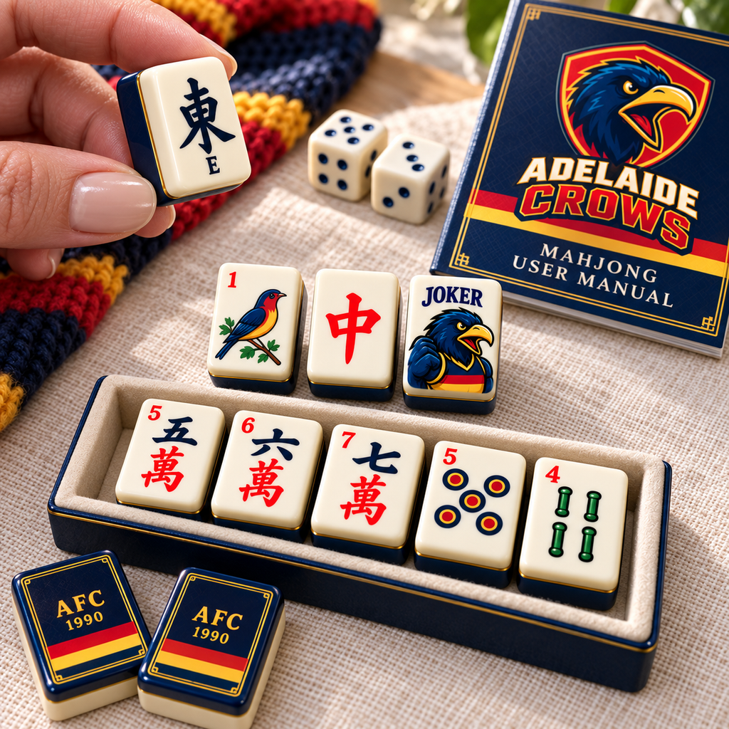 Premium ADLC Mahjong Tiles Set TTMH